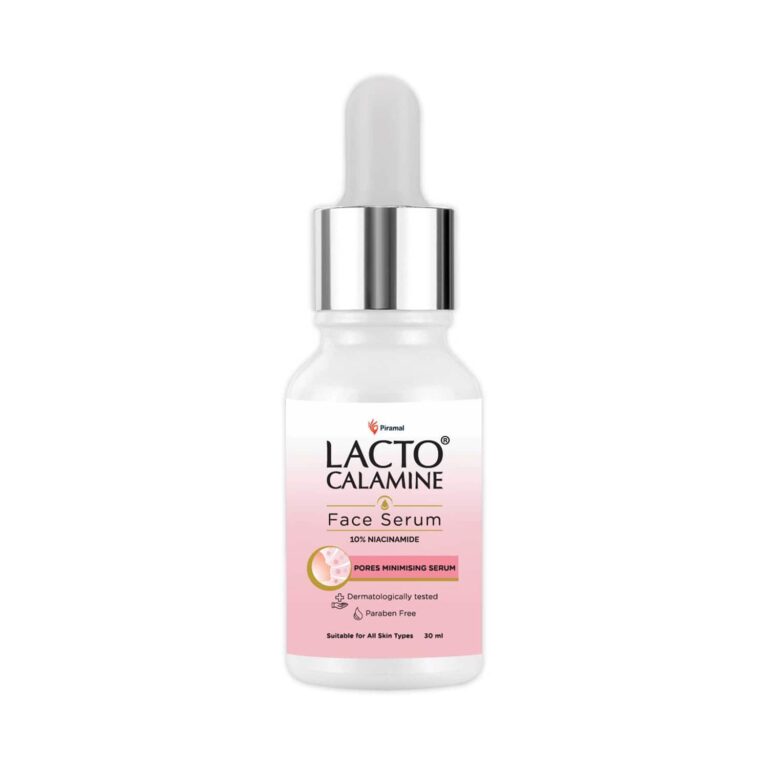 Lacto Calamine 10% Niacinamide Face Serum, non sticky to Minimise pores & Fade pigmentation (30ml) - Lacto Calamine