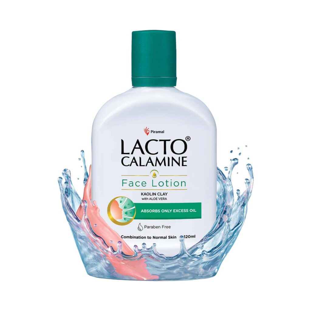 Lacto Calamine Daily Face Lotion For Combination To Normal Skin (120ml) - Lacto Calamine