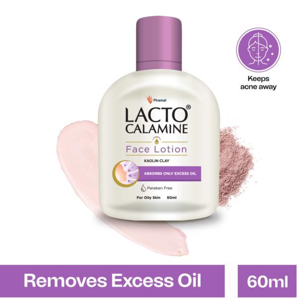 Lacto Calamine Daily Face Lotion For Oily Skin (60ml) - Lacto Calamine