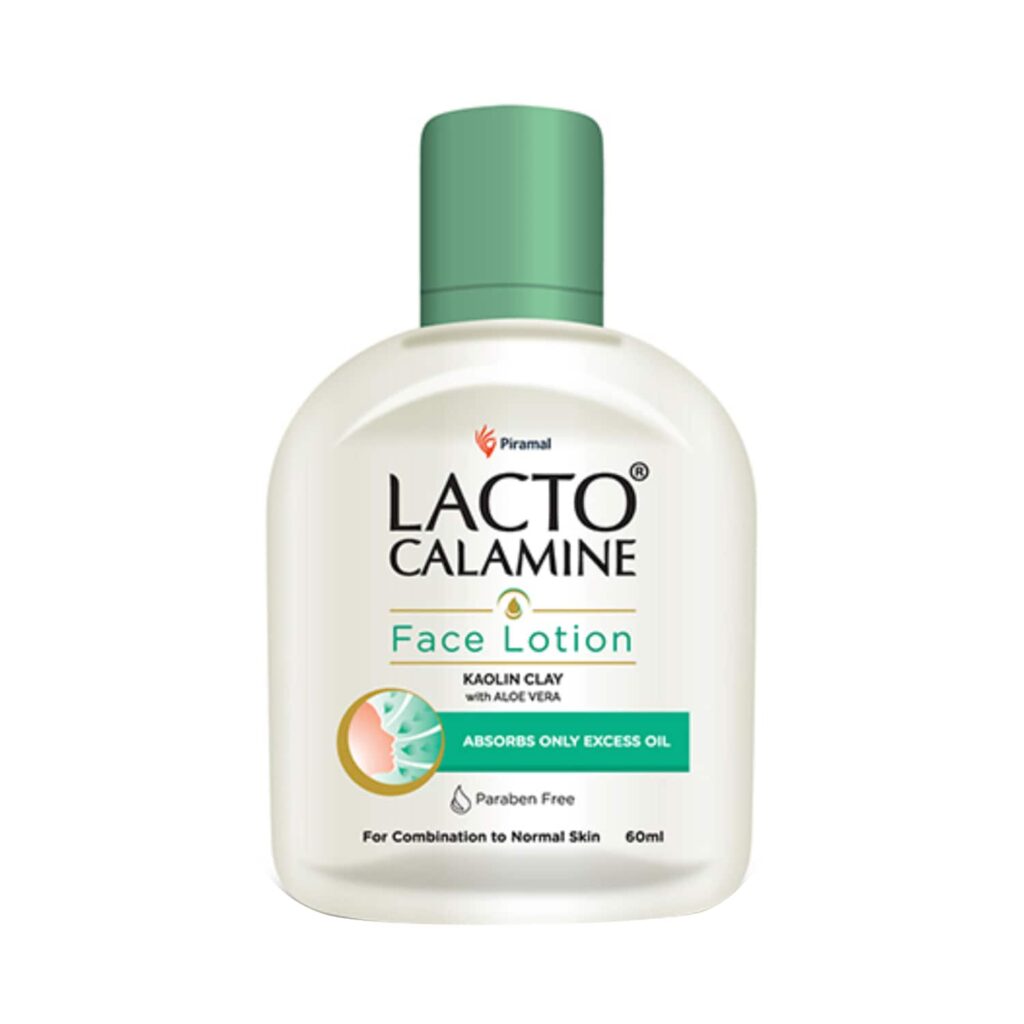 Lacto Calamine Face & Body Lotion Moisturizer for Combination to Normal Skin-Aloe Vera Extracts (60ml) - Lacto Calamine