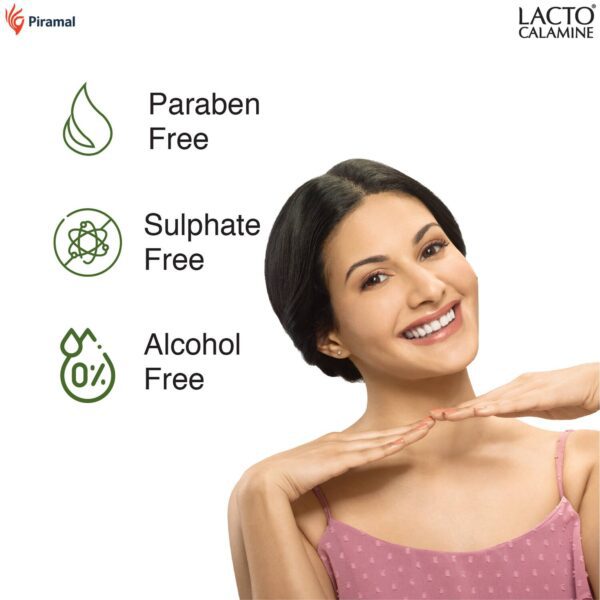 Lacto Calamine Face Toner with Cucumber, Green Tea & Niacinamide-Tightens Pore & glowing Skin (120ml) - Lacto Calamine
