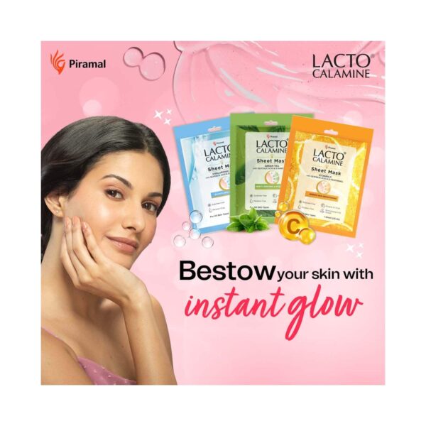 Lacto Calamine Hyaluronic Acid Face Sheet Mask (25ml) - Lacto Calamine