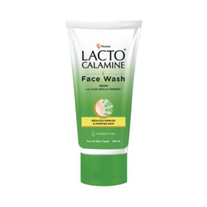 Lacto Calamine Neem With Aloe Vera & Turmeric Facewash (150ml) - Lacto Calamine