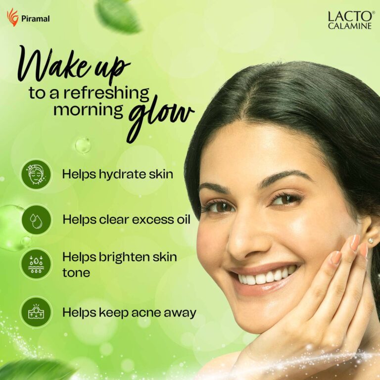 Lacto Calamine Night Gel With Green Tea + Glycolic Acid & Niacinamide for Overnight Hydration (50g) - Lacto Calamine