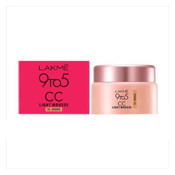 Lakme 9 To 5 CC Mousse - 03 Bronze (25g) - Lakme