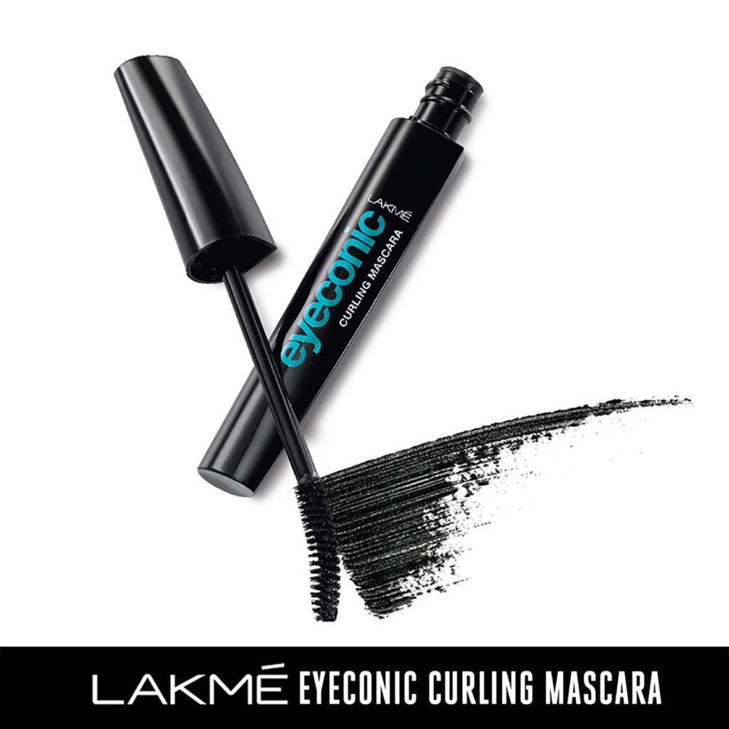 Lakme 9 to 5 Eyeconic Curling Mascara Smudgeproof Waterproof lasts upto 24 Hrs Black (9 ml) - Lakme