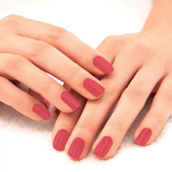 Lakme 9 to 5 Primer + Gloss Nail Color - Blush Punch (6 ml) - Lakme