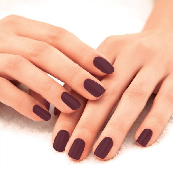 Lakme 9 to 5 Primer + Gloss Nail Color - Mulberry Bush (6 ml) - Lakme