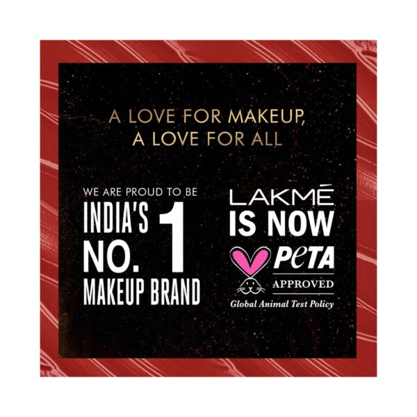 Lakme 9 To 5 Primer + Matte Mini Liquid Lipstick - Scarlet (4pcs) - Lakme