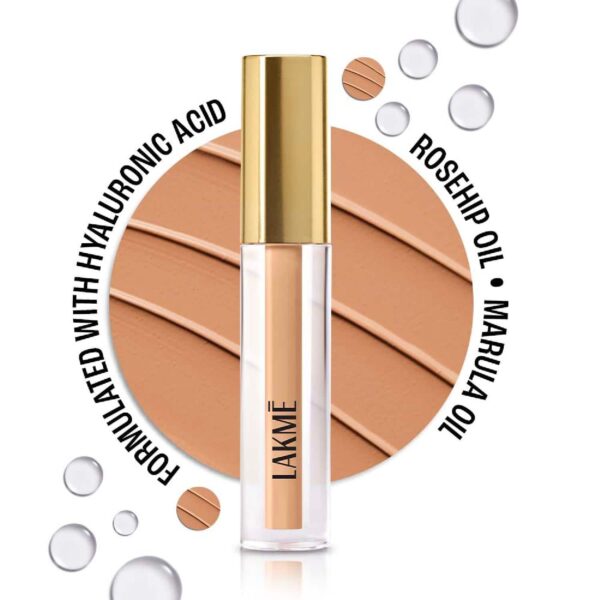 Lakme 9to5 Hya Matte Liquid Concealer - Beige (2 ml) - Lakme