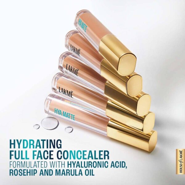 Lakme 9to5 Hya Matte Liquid Concealer - Cinnamon (2 ml) - Lakme