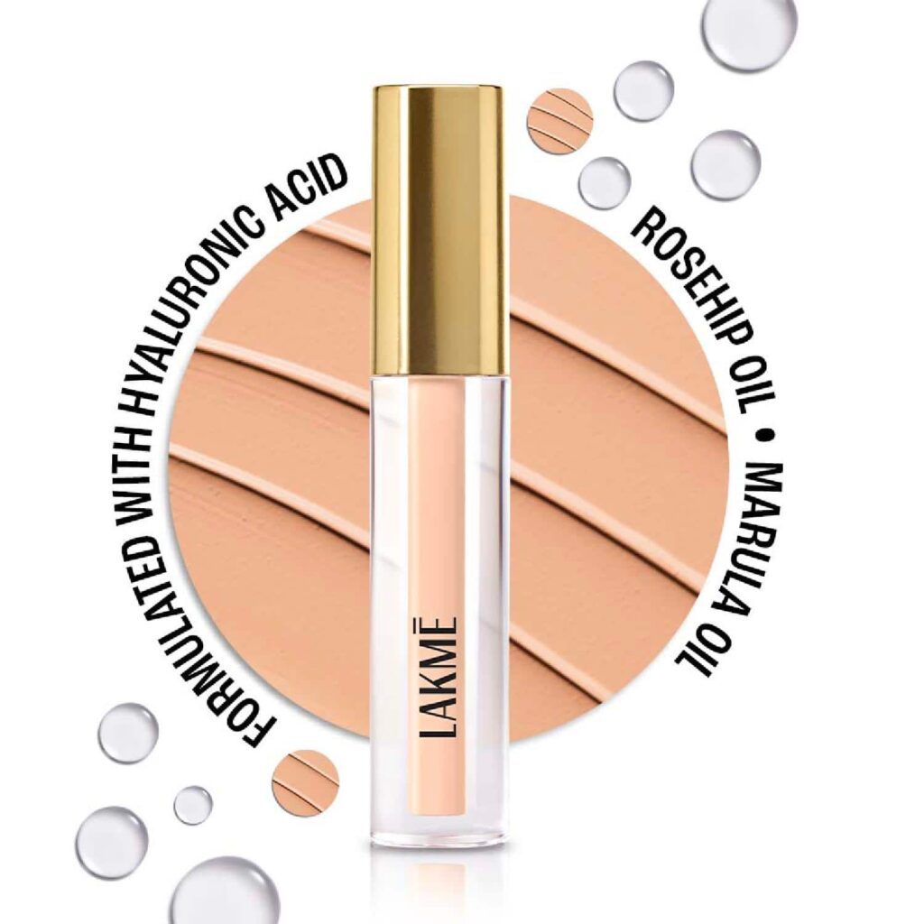 Lakme 9to5 Hya Matte Liquid Concealer - Ivory (2 ml) - Lakme