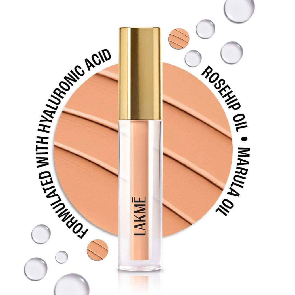 Lakme 9to5 Hya Matte Liquid Concealer - Nude (2 ml) - Lakme