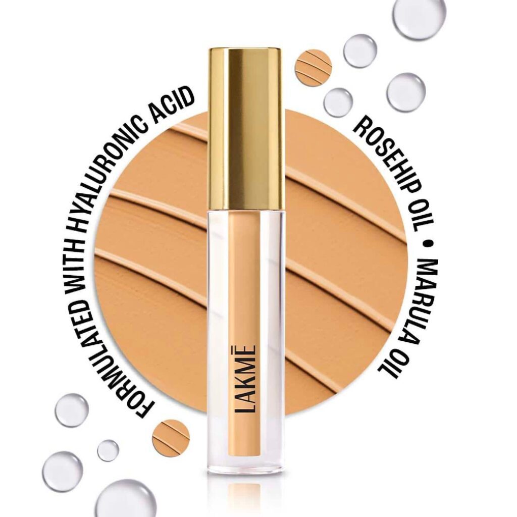 Lakme 9to5 Hya Matte Liquid Concealer - Sand (2 ml) - Lakme