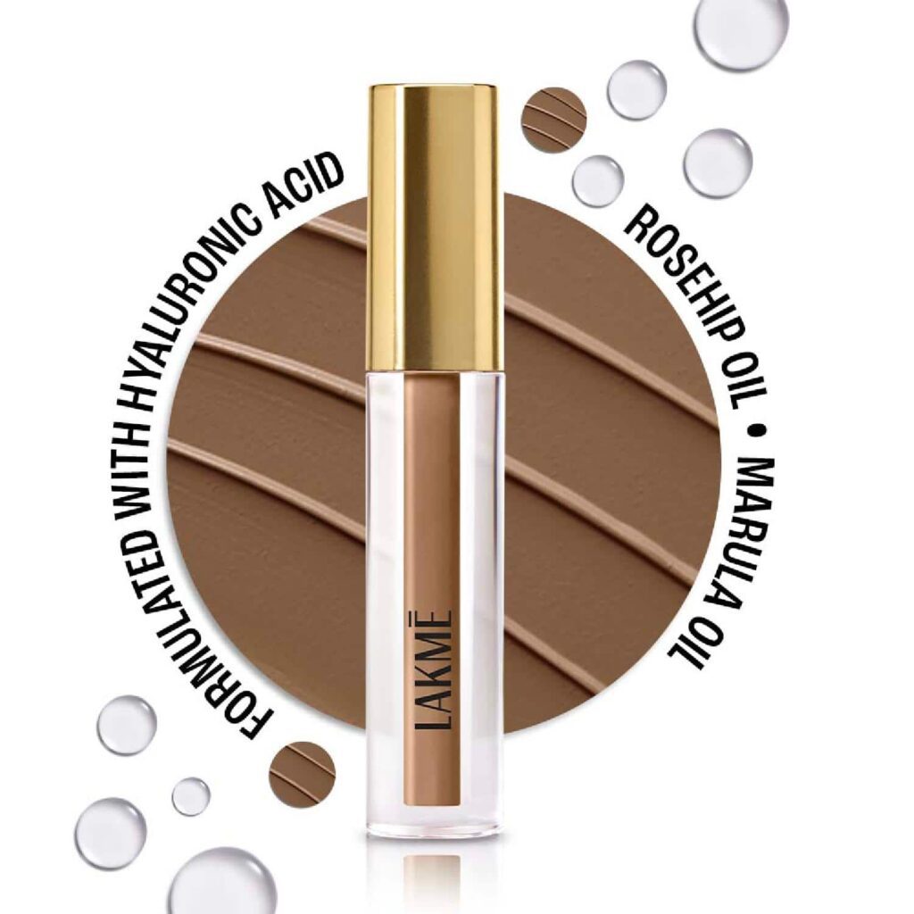 Lakme 9to5 Hya Matte Liquid Concealer - Walnut (2 ml) - Lakme