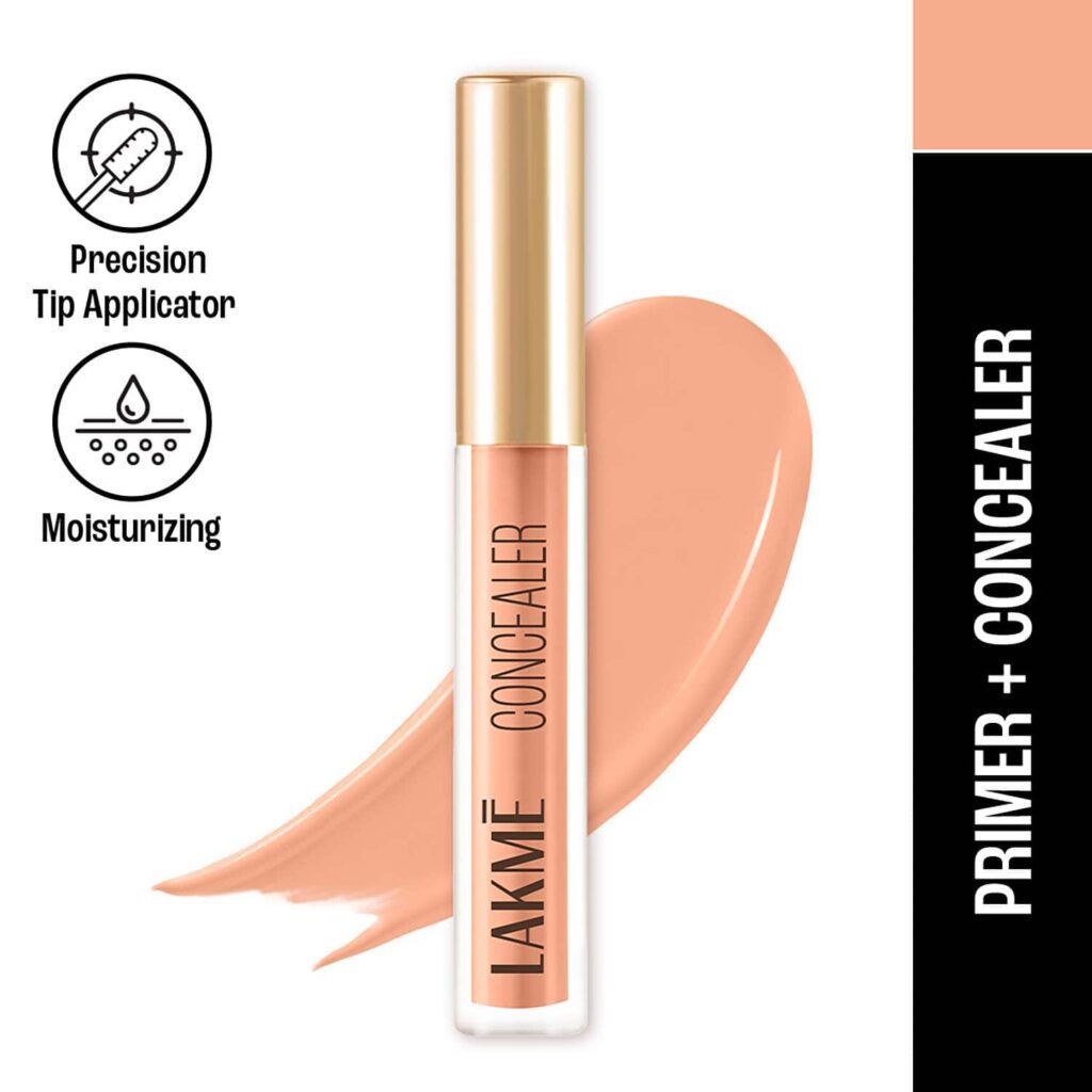 Lakme 9to5 Powerplay Priming Concealer Built in Primer Hydrating - 10 Ivory (5.4 ml) - Lakme