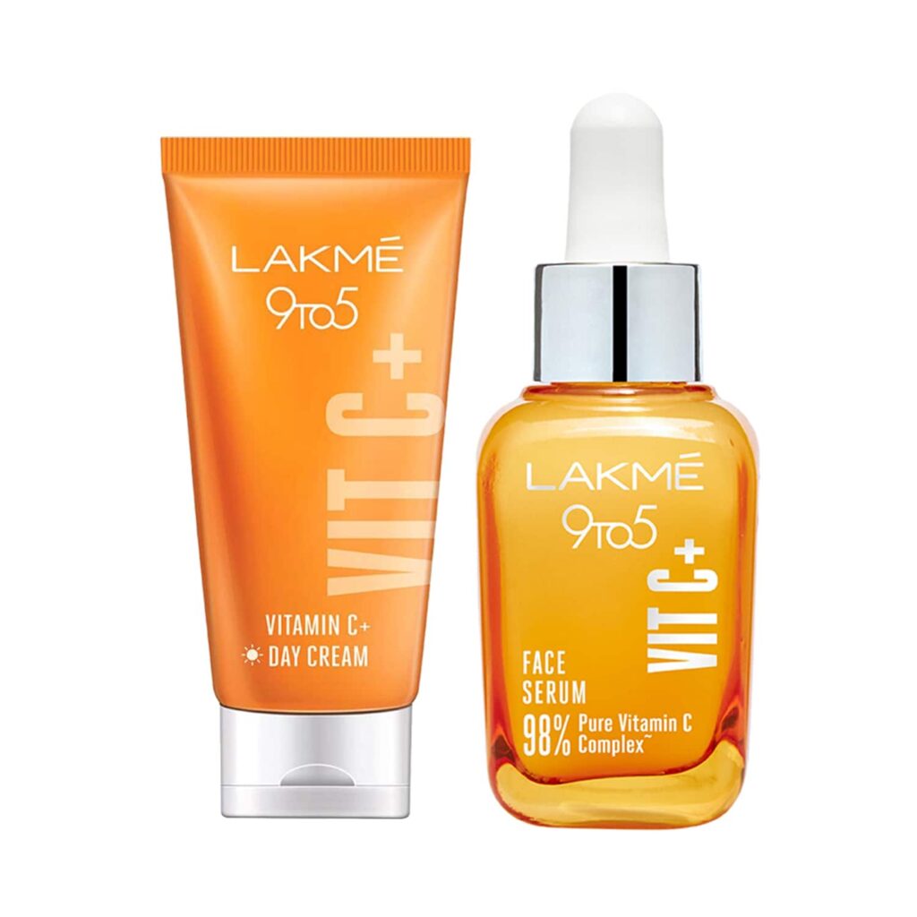 Lakme 9To5 Vitamin C Serum & Day Cream Combo - Lakme