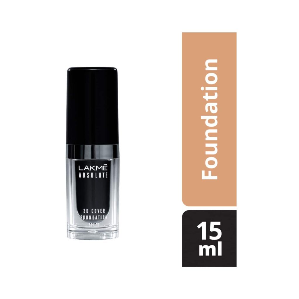 Lakme Absolute 3D Cover Foundation SPF30 - Warm Creme (15ml) - Lakme