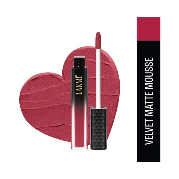 Lakme Absolute Mousse Date Night Combo- Love Struck Red & Date Night Pink - Lakme