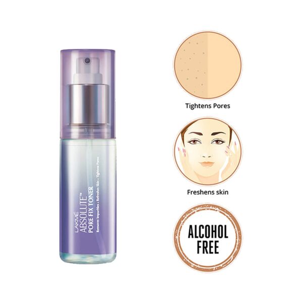 Lakme Absolute Pore Fix Toner (60ml) - Lakme