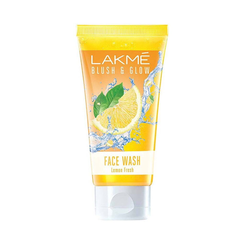 Lakme Blush And Glow Lemon Freshness Gel Face Wash (100g) - Lakme