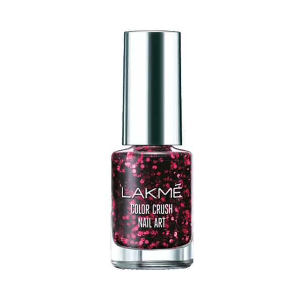 Lakme Color Crush Nail Art - G4 + Nail Polish Remover Combo - Lakme
