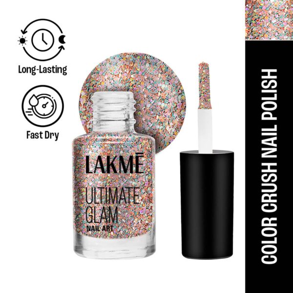 Lakme Color Crush Nail Art - T3 (6 ml) - Lakme