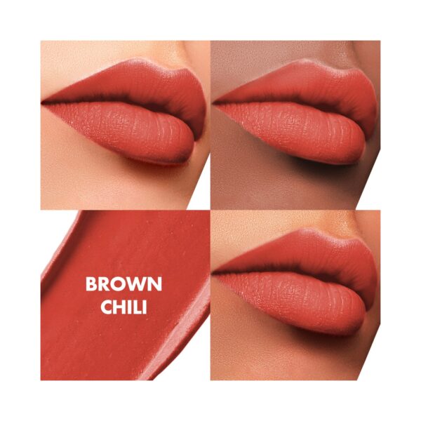 Lakme Cushion Matte Lipstick - Brown Chili (4.5g) - Lakme