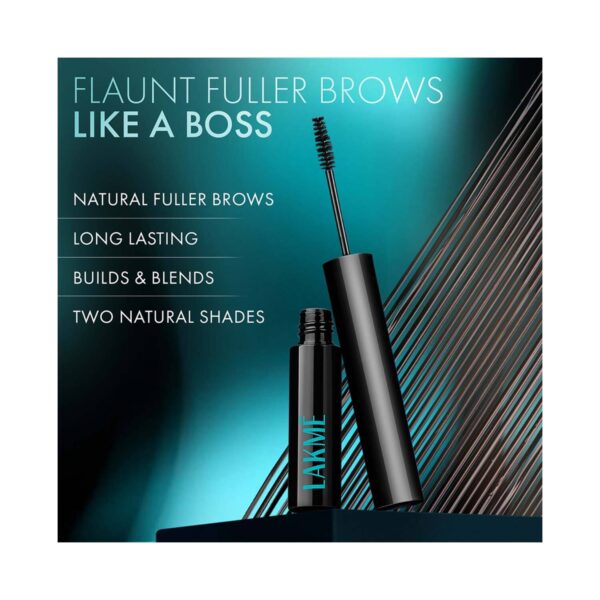 Lakme Eyeconic Brow Boss Eyebrow Enhancer - Deep Brown (5g) - Lakme