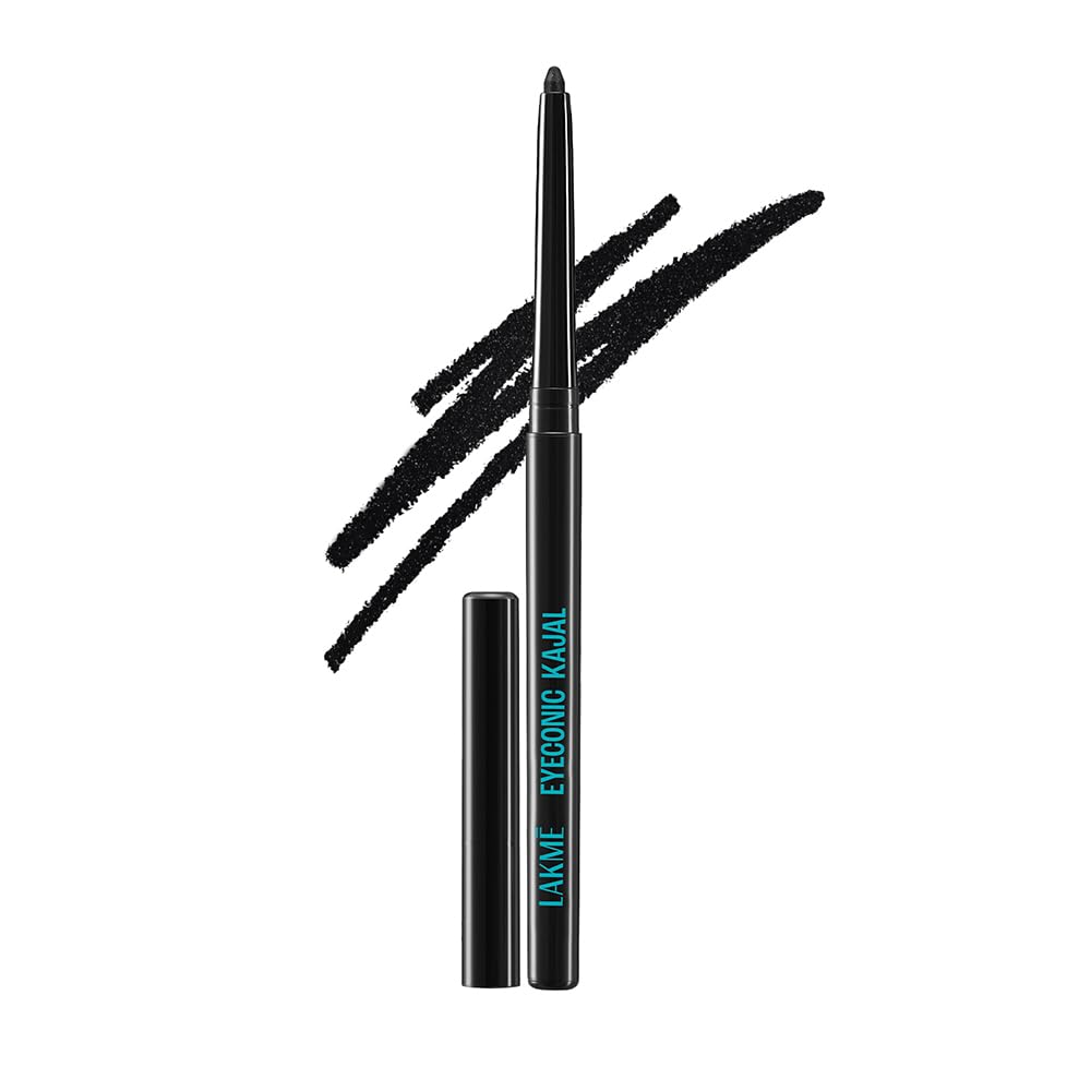 LAKMÉ Eyeconic - Sparkling Black 0.35G, Cream, Shimmering