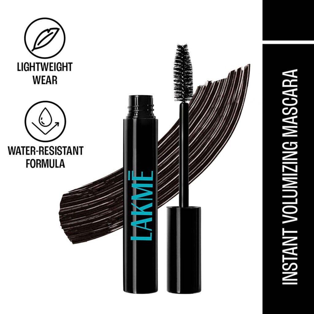 Lakme Eyeconic Volumizing Mascara - Deep Black (8.5 ml) - Lakme