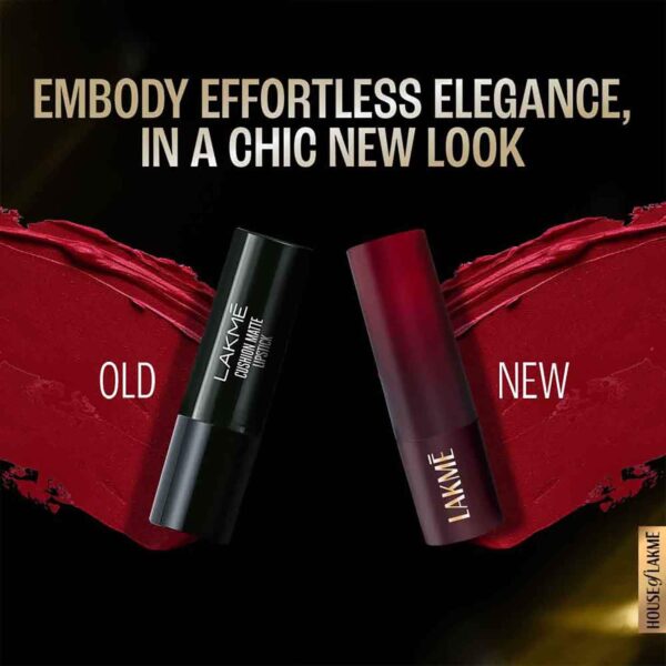 Lakme Forever Matte Lipstick Made with French Rose Oil Extracts - Brown Sugar (4.5 g) - Lakme