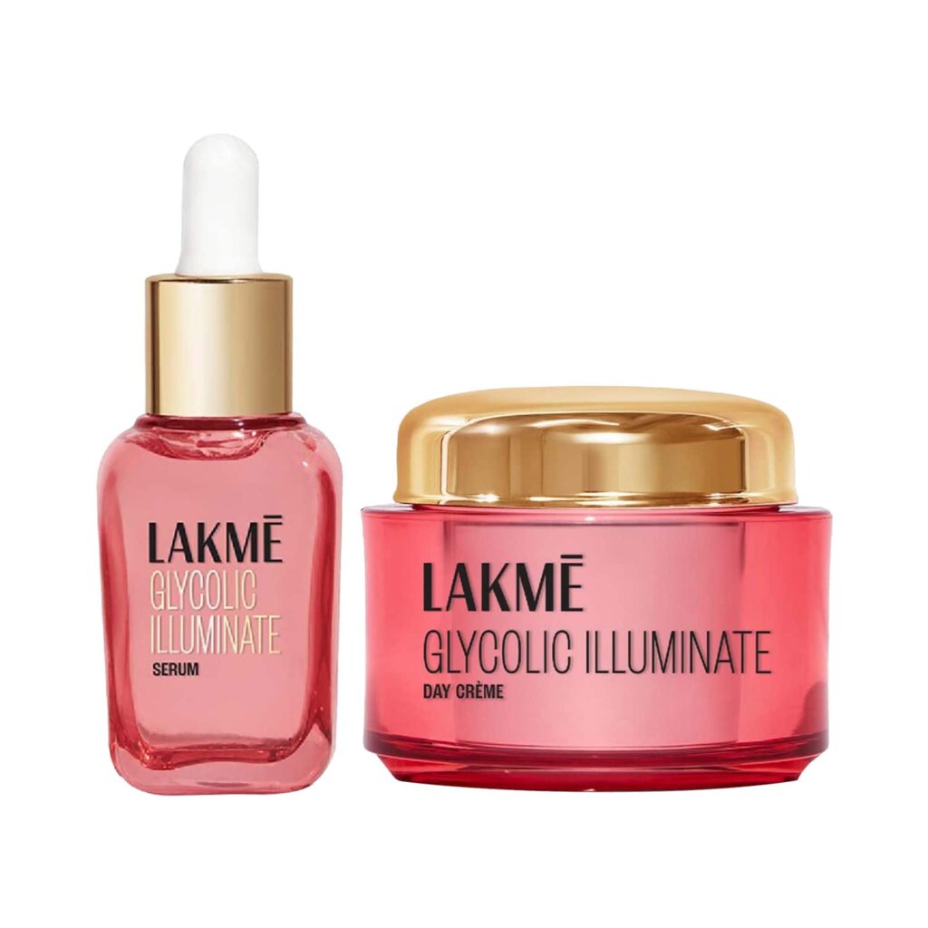 Lakme Glycolic Illuminate Serum & Day Cream Combo - Lakme