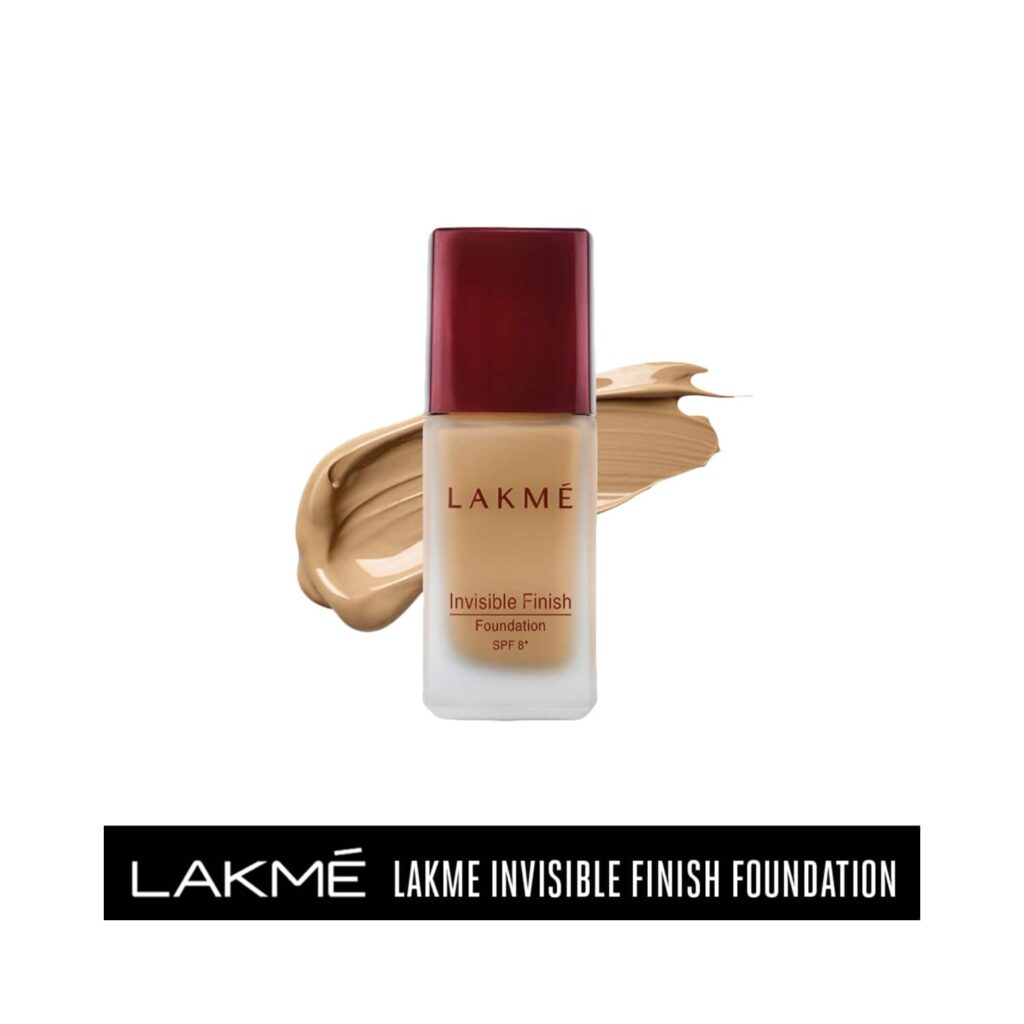 Lakme Invisible Finish SPF 8 Foundation - Shade 02 (25ml) - Lakme
