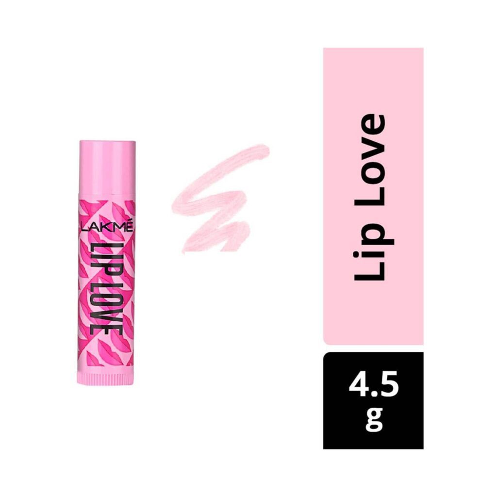 Lakme Lip Love Chapstick Lip Balm - Insta Pink (4.5g) - Lakme
