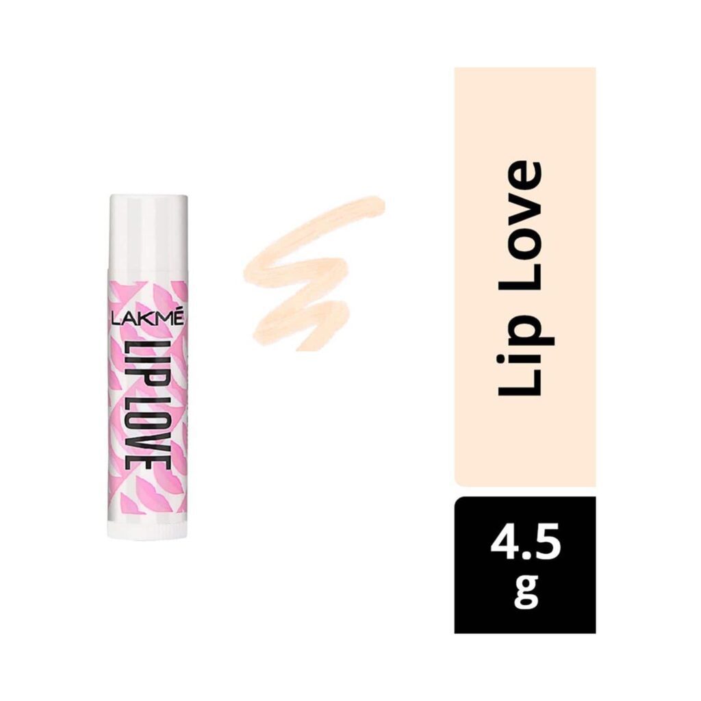 Lakme Lip Love Chapstick Lip Balm - Pure Lip Care (4.5g) - Lakme
