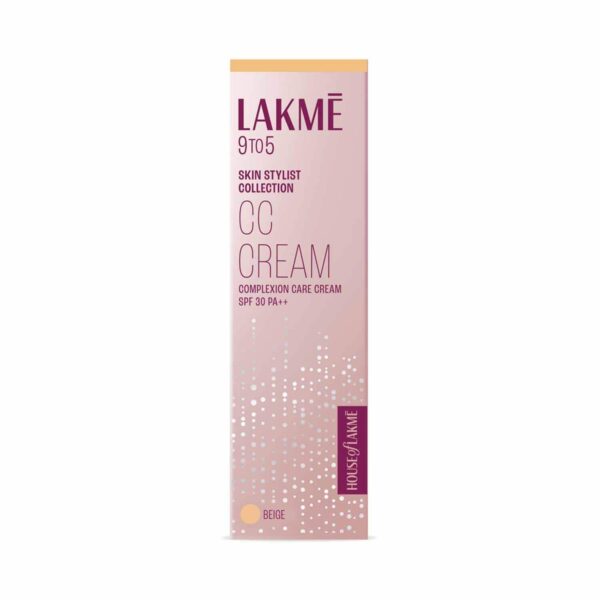 Lakme Lumi Moisturizer + 9 to 5 CC Cream Beige Combo - Lakme