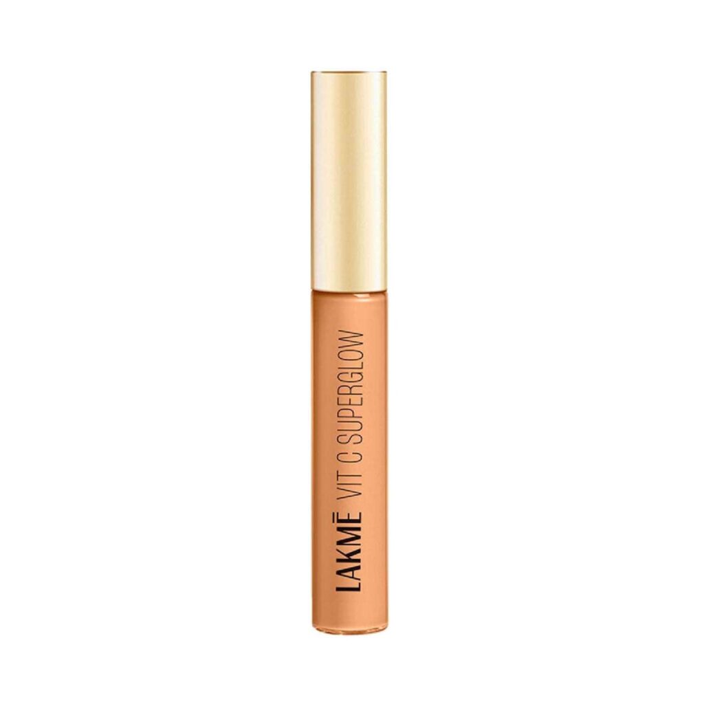 Lakme Makeup+Skincare Vit C Superglow Concealer - 16 Sand (5.4 ml) - Lakme