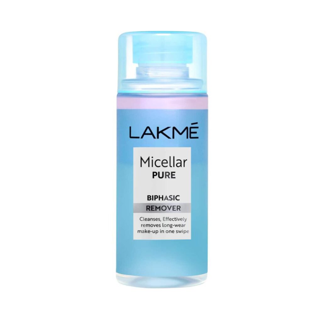 Lakme Micellar Pure Biphasic Makeup Remover - Clear (200ml) - Lakme