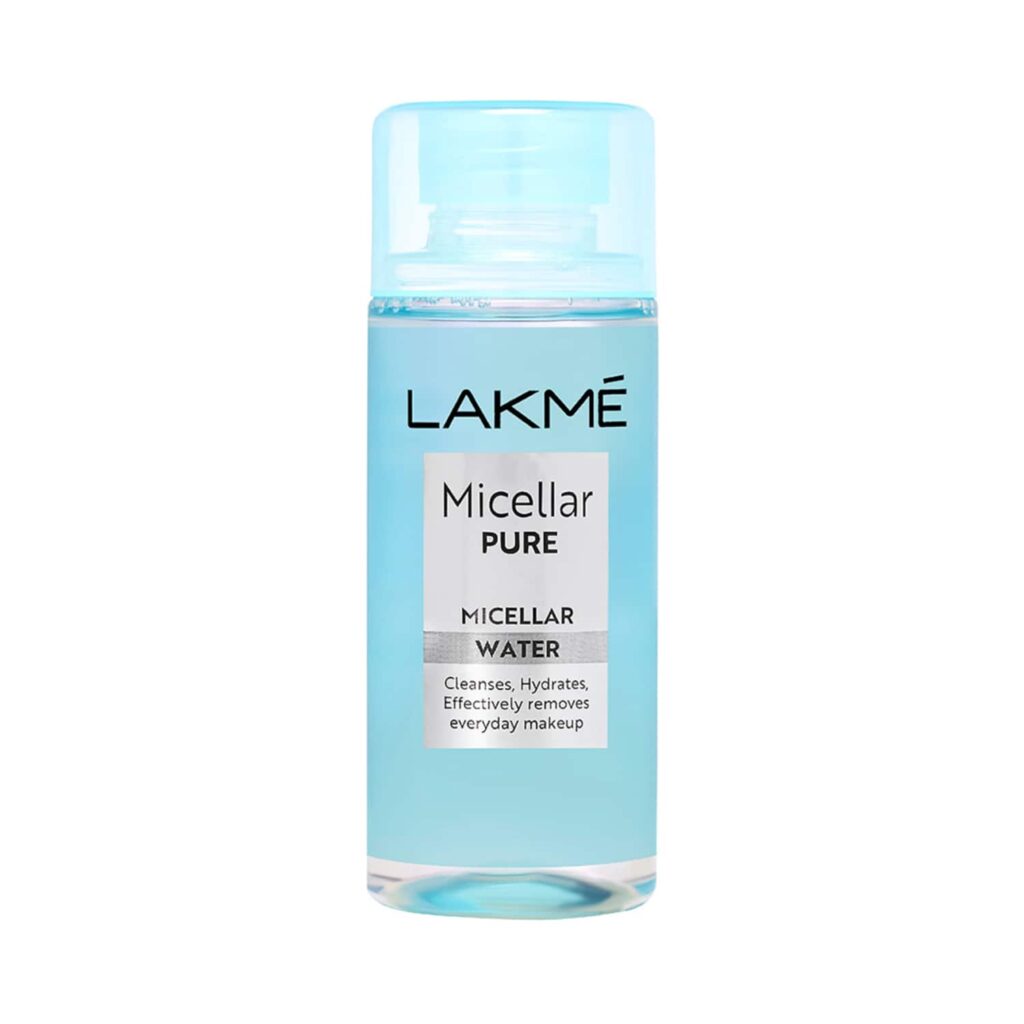 Lakme Micellar Water for Makeup Removal - Clear (100ml) - Lakme