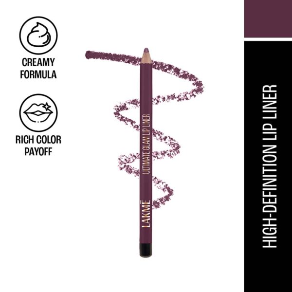 Lakme Perfect Definition Lip Liner - Rich Wine (0.78g) - Lakme