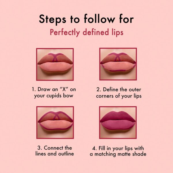 Lakme Perfect Definition Lip Liner - Strawberry Pie (0.78g) - Lakme