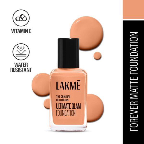 Lakme Perfecting Liquid Foundation Natural Pearl (27 ml) - (Pack of 2) - Lakme