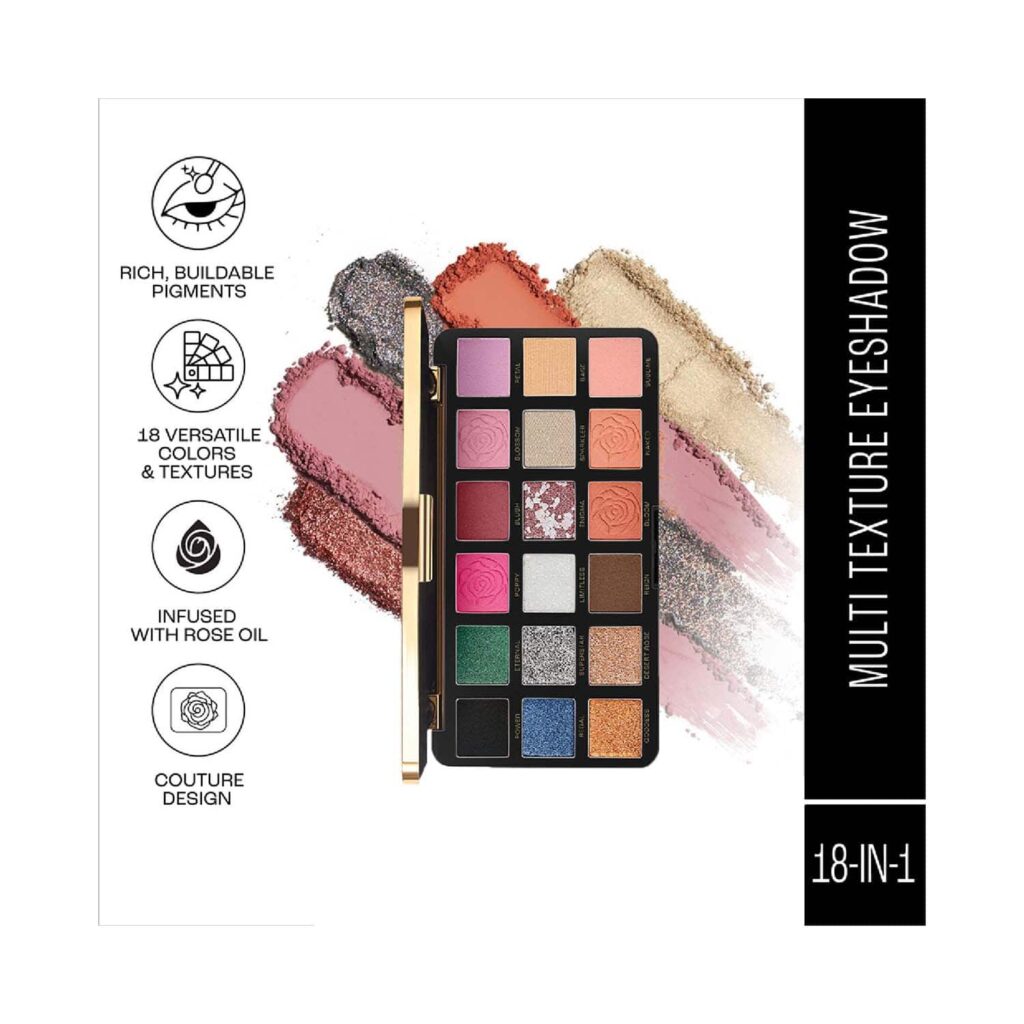 Lakme Rouge Bloom Eyeshadow Pro-Palette (27 g) - Lakme