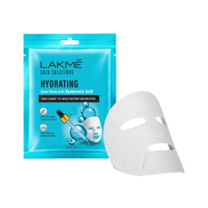 Lakme Solutions Sheet Mask Hydrating With Hyaluronic Acid (25ml) - Lakme