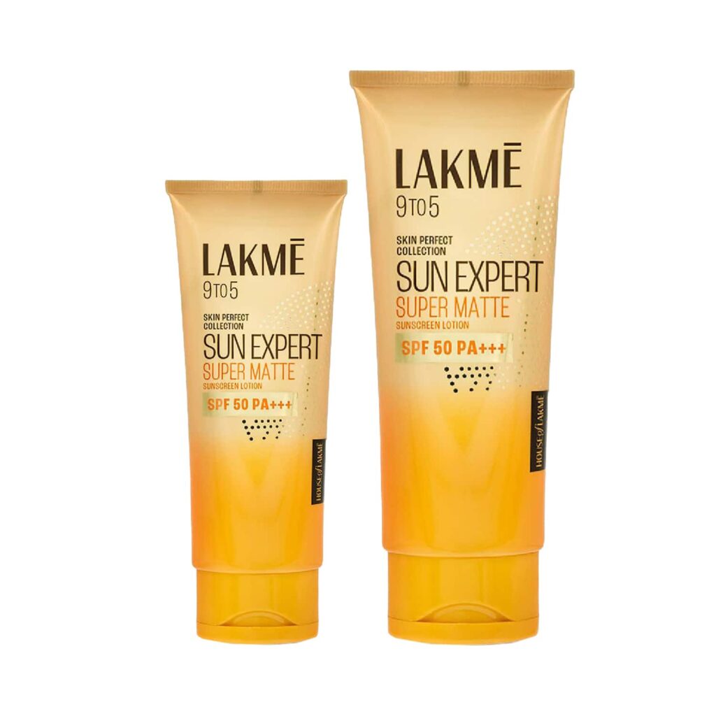 Lakme Sun Expert SPF 50 PA+++ Ultra Matte Lotion Sunscreen - Pack Of 2 Combo - Lakme