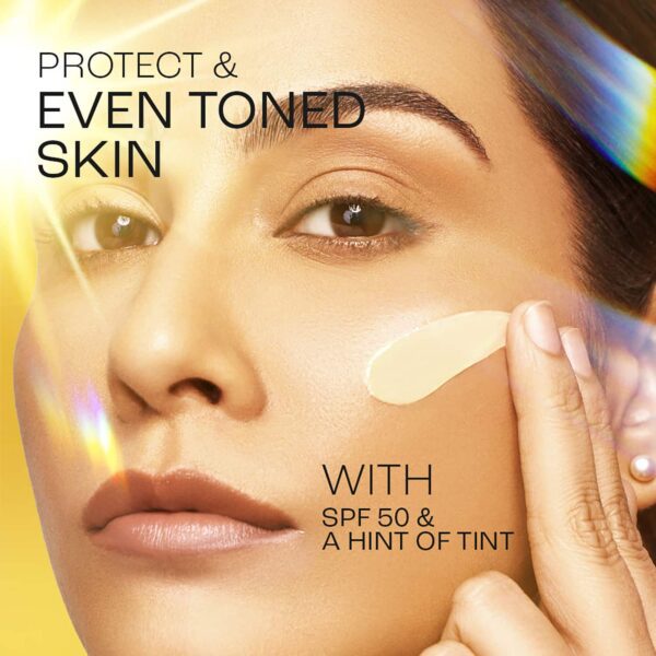 Lakme Tinted Sunscreen SPF 50 PA +++, UVA/B protection, for all dry, oily, normal skin (50 g) - Lakme