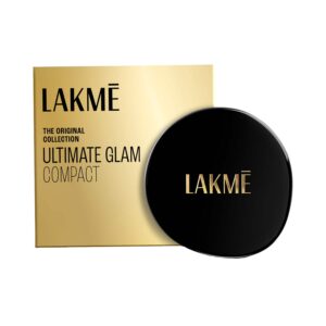 Lakme Ultimate Glam Compact Skin Lightening Compact Powder with Vitamin B3 - Ivory Fair 01 (8 g) - Lakme