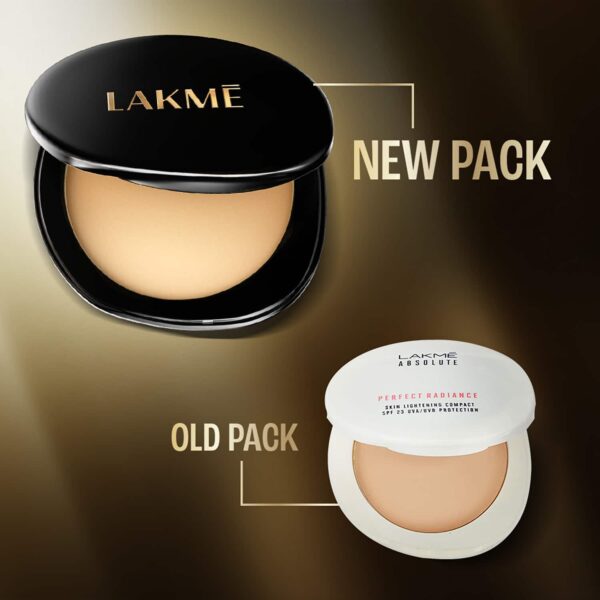 Lakme Ultimate Glam Compact Skin Lightening Compact Powder with Vitamin B3 - Ivory Fair 01 (8 g) - Lakme