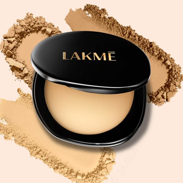 Lakme Ultimate Glam Compact Skin Lightening Compact Powder with Vitamin B3 - Ivory Fair 01 (8 g) - Lakme